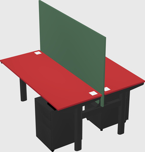 Shared electric desk