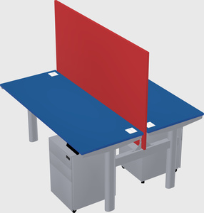 Shared electric desk
