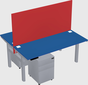 Shared electric desk