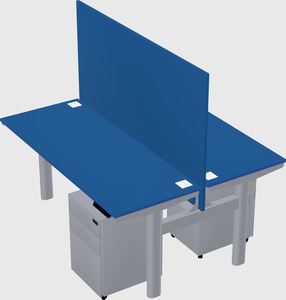 Shared electric desk