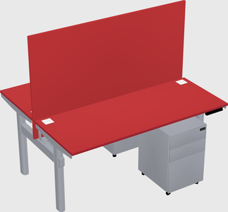 Shared electric desk