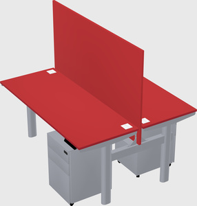 Shared electric desk