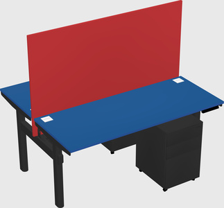 Shared electric desk