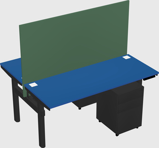 Shared electric desk