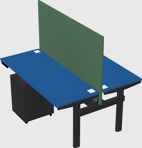 Shared electric desk