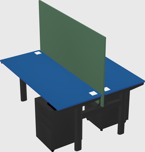 Shared electric desk