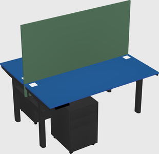Shared electric desk