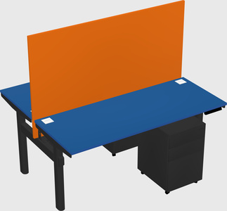 Shared electric desk