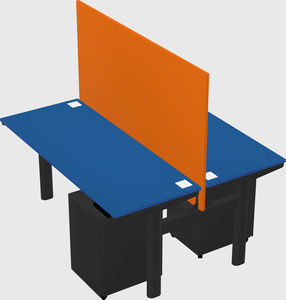 Shared electric desk