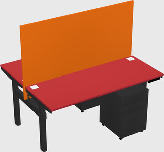 Shared electric desk