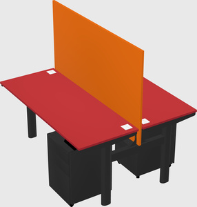 Shared electric desk