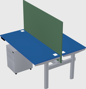 Shared electric desk