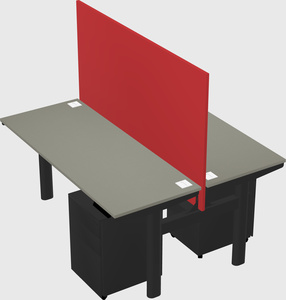 Shared electric desk