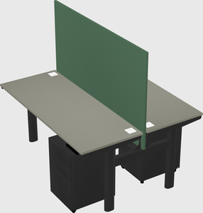 Shared electric desk