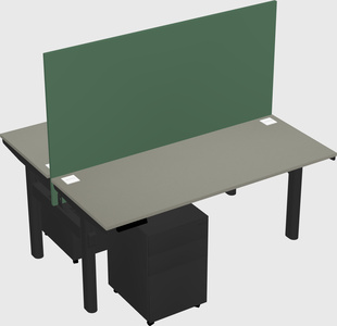 Shared electric desk