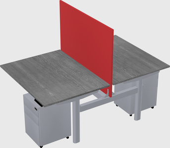 Shared electric desk