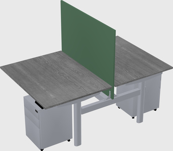 Shared electric desk