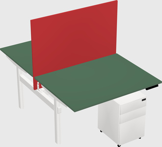 Shared electric desk