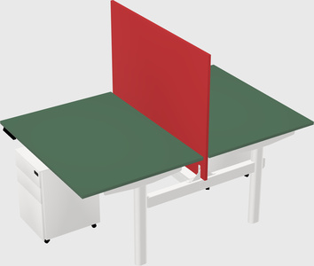 Shared electric desk
