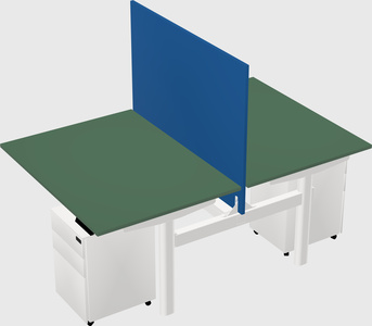 Shared electric desk