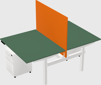 Shared electric desk