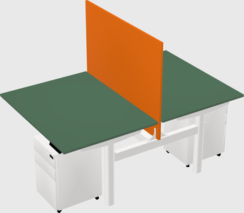 Shared electric desk