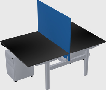 Shared electric desk