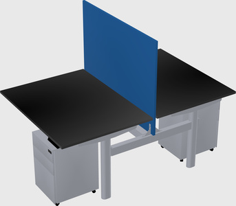 Shared electric desk