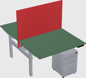Shared electric desk
