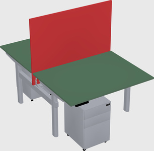 Shared electric desk