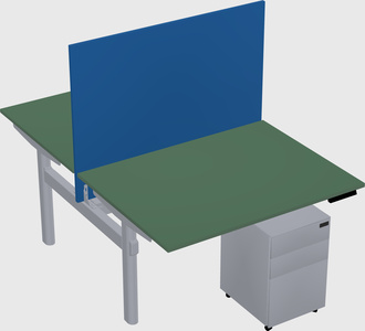 Shared electric desk