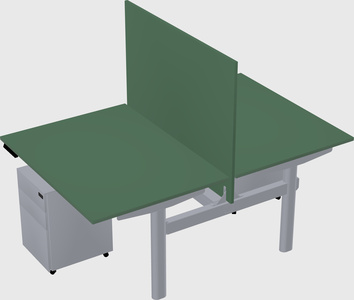 Shared electric desk