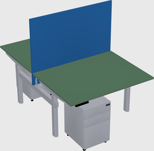 Shared electric desk