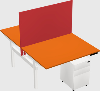 Shared electric desk