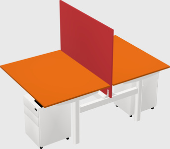 Shared electric desk