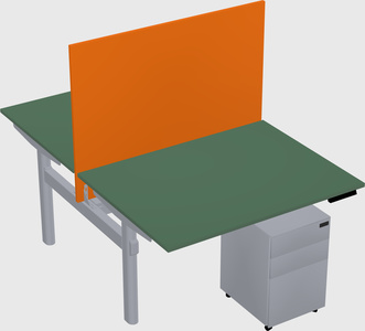 Shared electric desk