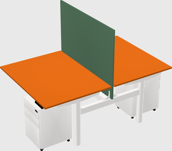 Shared electric desk