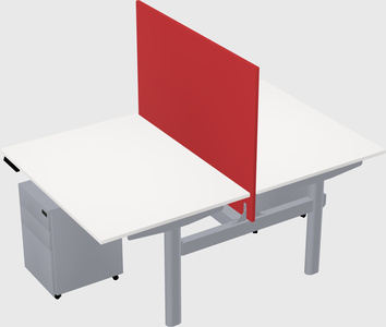 Shared electric desk