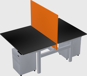 Shared electric desk