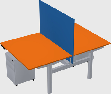 Shared electric desk