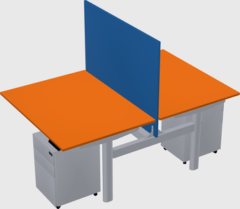 Shared electric desk