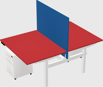 Shared electric desk