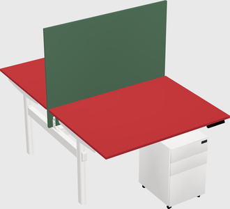 Shared electric desk