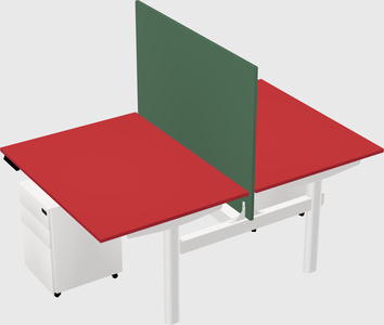Shared electric desk