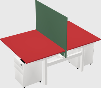 Shared electric desk