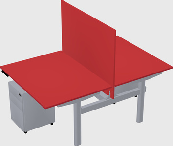 Shared electric desk
