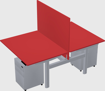 Shared electric desk