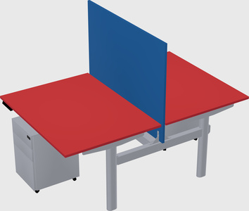 Shared electric desk