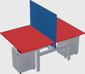 Shared electric desk