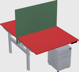 Shared electric desk